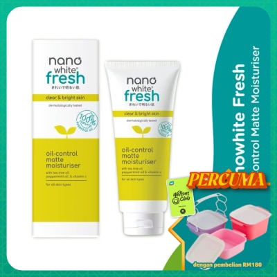 NANO WHITE - Fresh Oil Control Matte Moisturiser 50ml