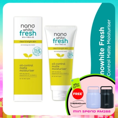 NANO WHITE - Fresh Oil Control Matte Moisturiser 50ml