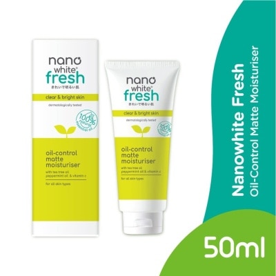 NANO WHITE Fresh Oil Control Matte Moisturiser 50ml