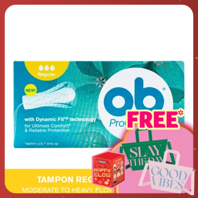 OB Pro Comfort Regular Tampon 32's