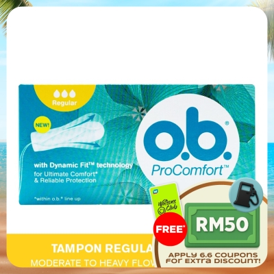 OB - Pro Comfort Regular Tampon 32's