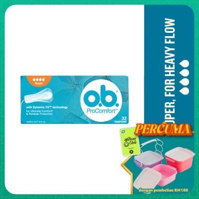 OB - O.B. Pro Comfort Super Tampon 32s