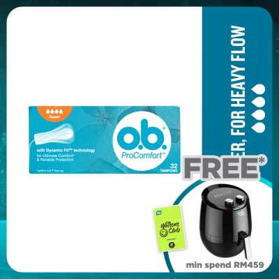 OB O.B. Pro Comfort Super Tampon 32s
