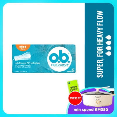 OB - O.B. Pro Comfort Super Tampon 32s image