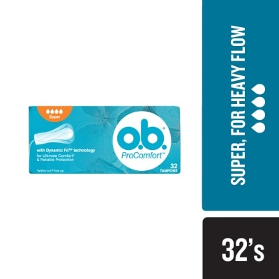 OB O.B. Pro Comfort Super Tampon 32s