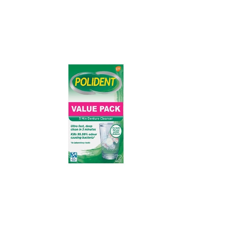 Daily Denture Cleanser 3Minute 72S image