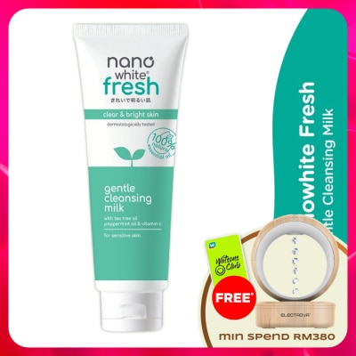 NANO WHITE - Fresh Gentle Cleansing Milk Cleanser 100ml