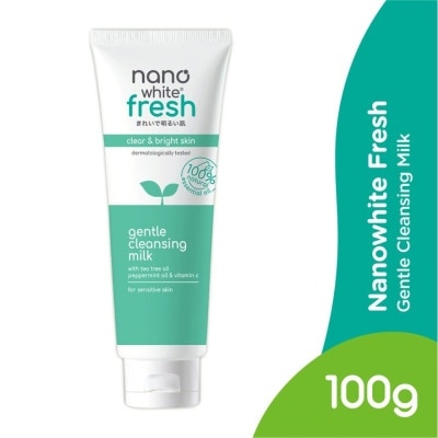 NANO WHITE Fresh Gentle Cleansing Milk Cleanser 100ml