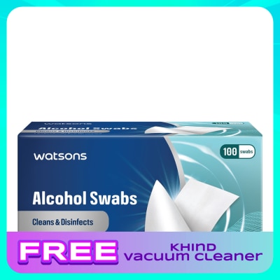 WATSONS ALCOHOL SWAB 100S