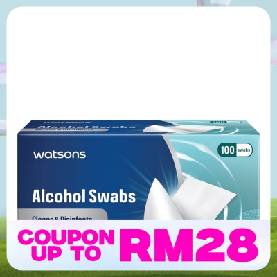 WATSONS ALCOHOL SWAB 100S