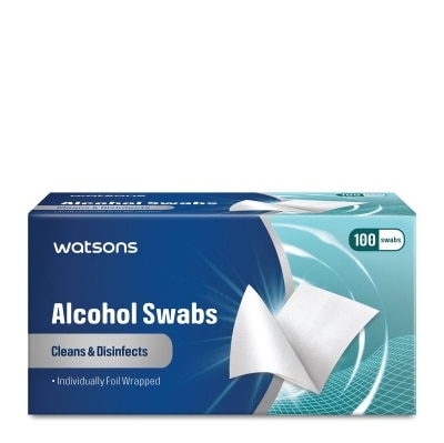 WATSONS ALCOHOL SWAB 100S