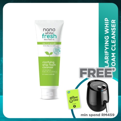 NANO WHITE Fresh Clarifying Whip Foam Cleanser 100ml