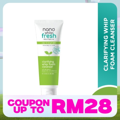 NANO WHITE Fresh Clarifying Whip Foam Cleanser 100ml