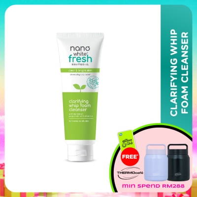 NANO WHITE - Fresh Clarifying Whip Foam Cleanser 100ml