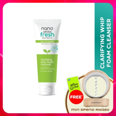 NANO WHITE - Fresh Clarifying Whip Foam Cleanser 100ml
