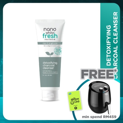 NANO WHITE Fresh Detoxifying Charcoal Cleanser 100ml