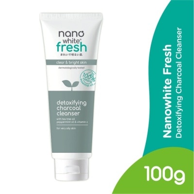 NANO WHITE Fresh Detoxifying Charcoal Cleanser 100ml