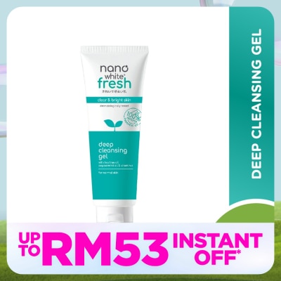 NANO WHITE Fresh Deep Cleansing Gel 100ml