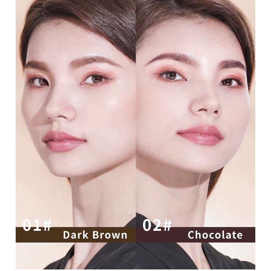 Teardrop Brow Definer 01 Dark brown