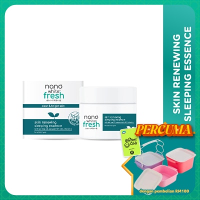 NANO WHITE - Fresh Skin Renewing Sleeping Essence 40ml