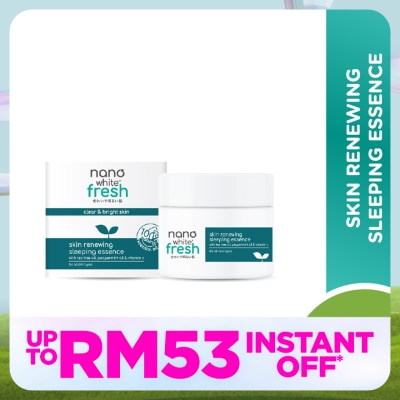 NANO WHITE Fresh Skin Renewing Sleeping Essence 40ml