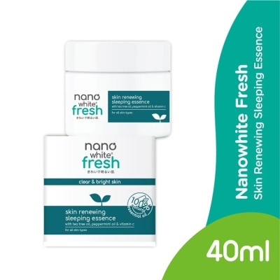 NANO WHITE Fresh Skin Renewing Sleeping Essence 40ml