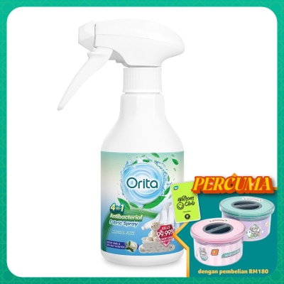 ORITA Wood Sage & Salt Cologne  Antibacterial Fabric Spray 350ML