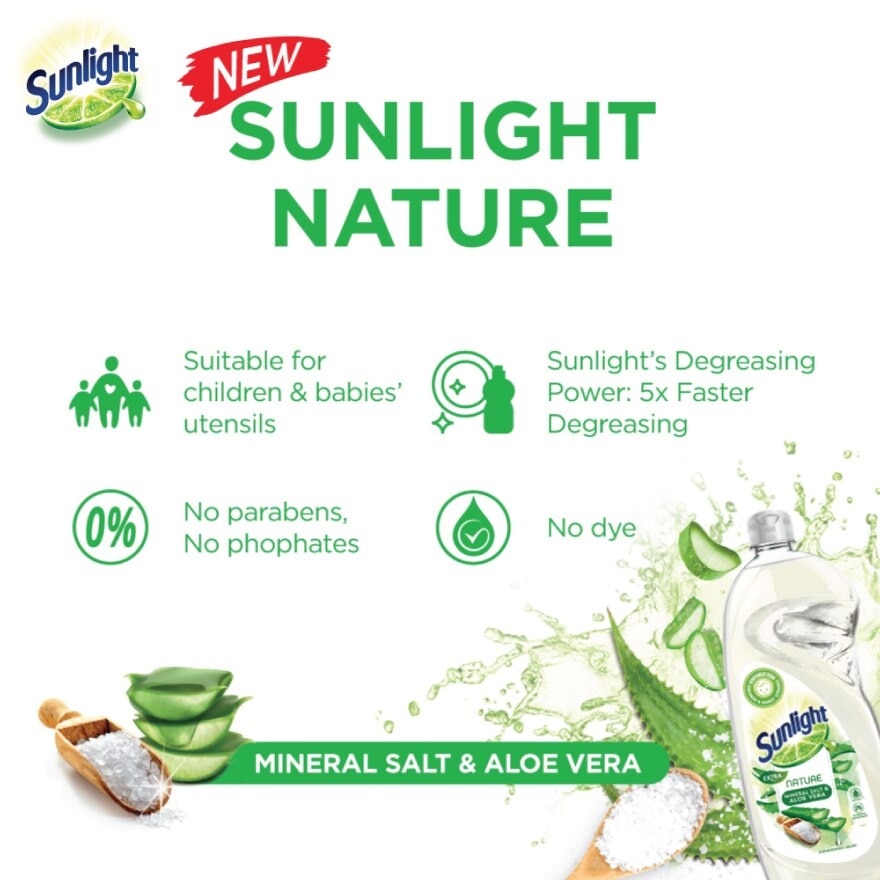 Sunlight Nature Dishwashing Liquid 800ML