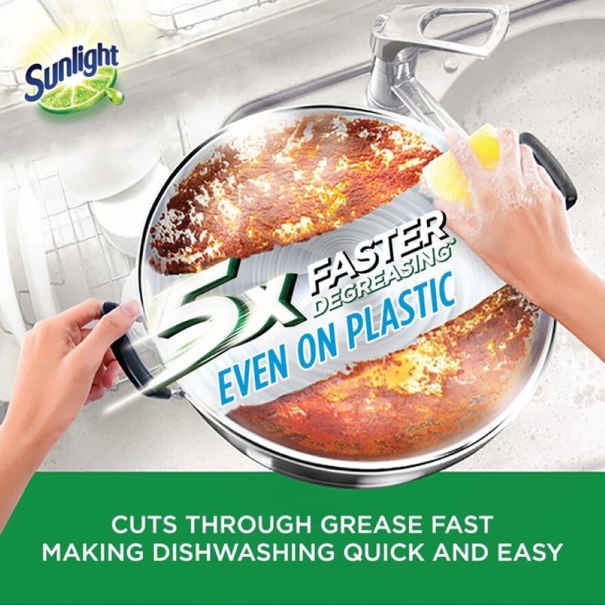 Sunlight Lime Dishwashing Liquid 800ML image