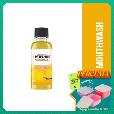 LISTERINE - Original Mouthwash 100 milliliter