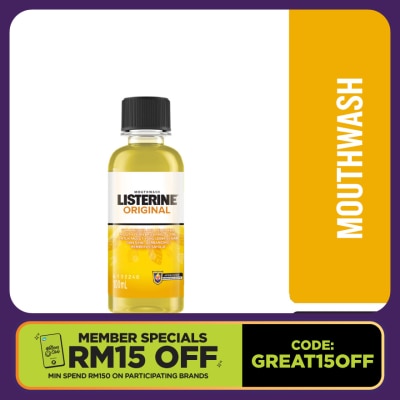 LISTERINE Original Mouthwash 100 milliliter