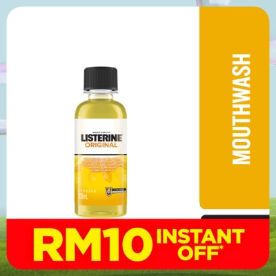 LISTERINE Original Mouthwash 100 milliliter