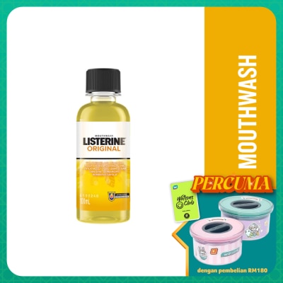 LISTERINE Original Mouthwash 100 milliliter