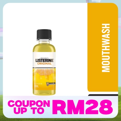 LISTERINE Original Mouthwash 100 milliliter