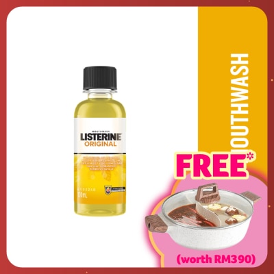 LISTERINE Original Mouthwash 100 milliliter