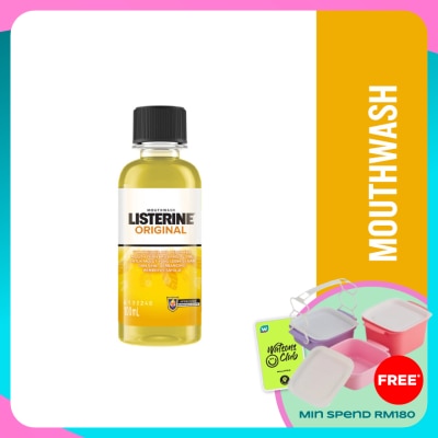 LISTERINE Original Mouthwash 100 milliliter