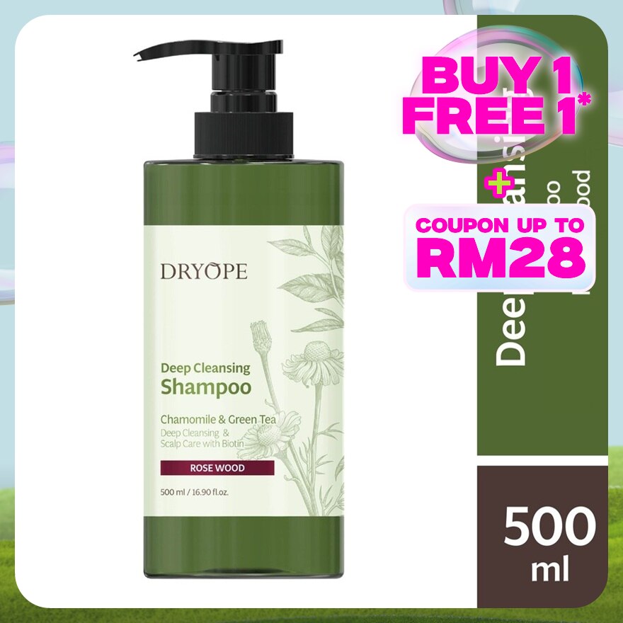 Deep Cleansing Shampoo Rose Wood 500ml