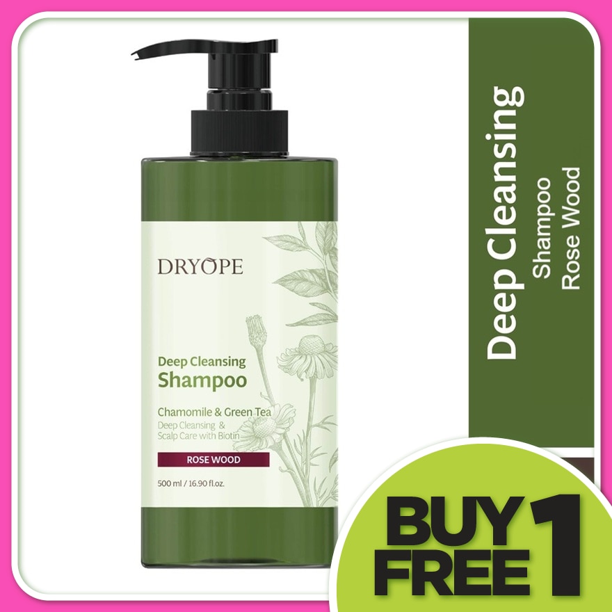 Deep Cleansing Shampoo Rose Wood 500ml