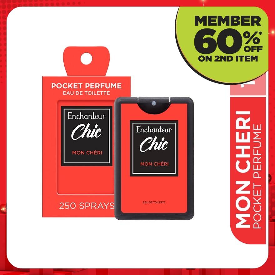 Chic Pocket Perfume Eau De Toilette Mon Cheri 18ML