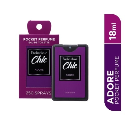 ENCHANTEUR Chic Pocket Perfume EDT Adore 18ML