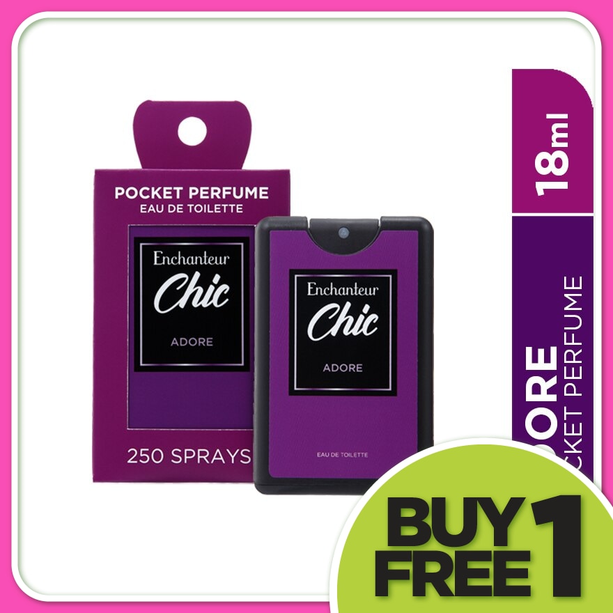 Chic Pocket Perfume Eau De Toilette Adore 18ML