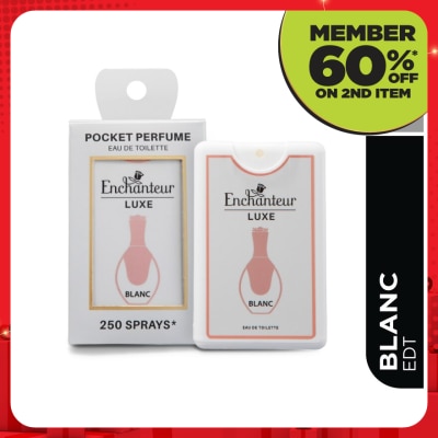 ENCHANTEUR Handbag EDT Dazzling Blanc18ml