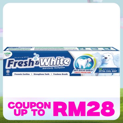 FRESH & WHITE Toothpaste Extra Cool Mint 160g