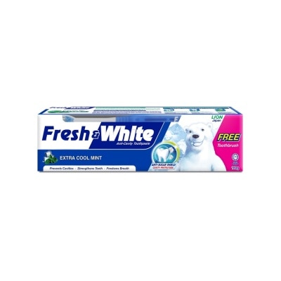 FRESH & WHITE - Toothpaste Extra Cool Mint 160g