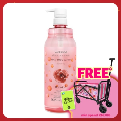 WATSONS Botanical Body Wash Rose 1L