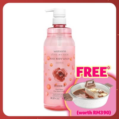 WATSONS Botanical Body Wash Rose 1L