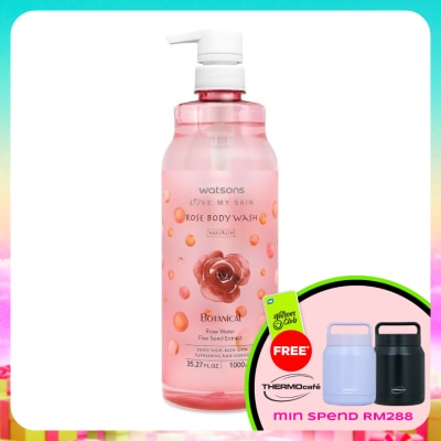 WATSONS - Botanical Body Wash Rose 1L