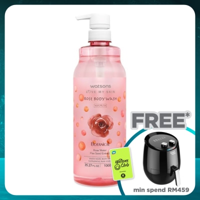 WATSONS Botanical Body Wash Rose 1L