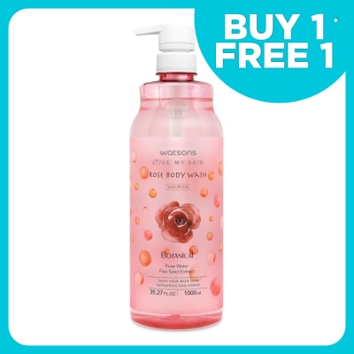 WATSONS Botanical Body Wash Rose 1L