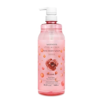 WATSONS Botanical Body Wash Rose 1L